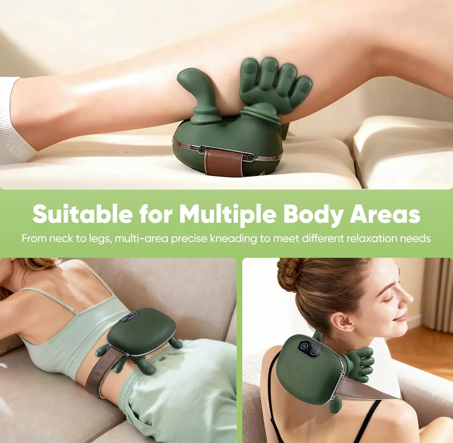 Revivana NeckZen™ | Wireless Heated Shiatsu Neck & Shoulder Massager - Image 5