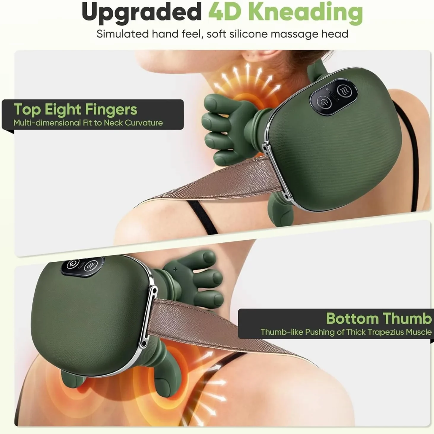 Revivana NeckZen™ | Wireless Heated Shiatsu Neck & Shoulder Massager - Image 2